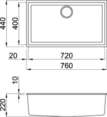 Quadra 130 Line Drawing